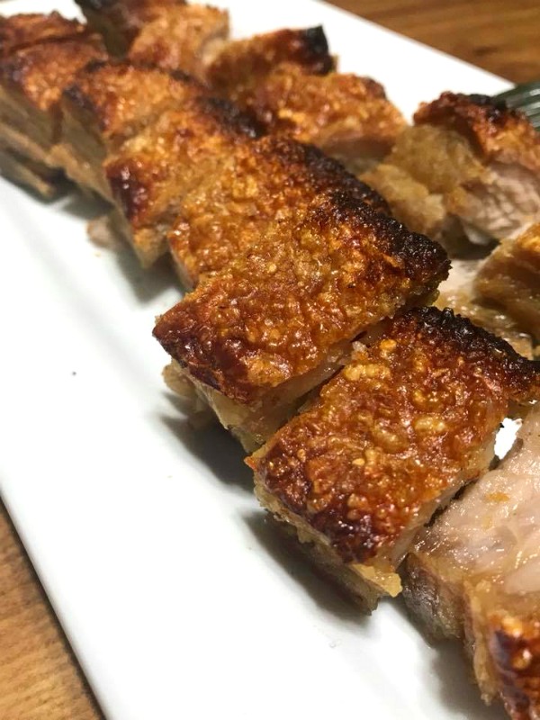 Oven-Roasted Crispy Pork Belly - A Thousand Country Roads