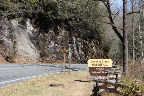 Looking Glass Waterfall - A Thousand Country Roads