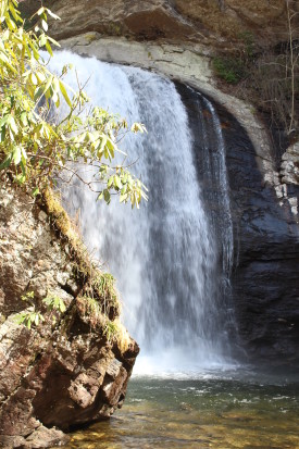 Looking Glass Waterfall - A Thousand Country Roads