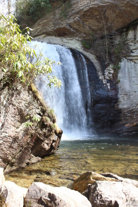 Looking Glass Waterfall - A Thousand Country Roads