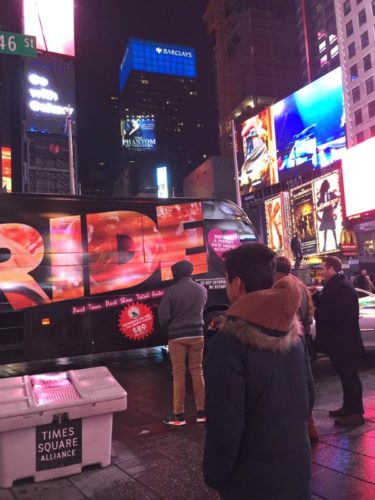 First Stop in NYC: Times Square - A Thousand Country Roads